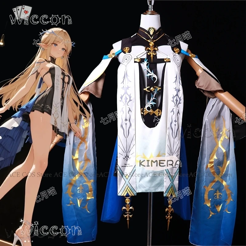 Wuwa Cartethyia Anime Cosplay Costume Dress Wuthering Waves Game Clothes Wig Women Sexy Elf Halloween Party New G
Wuwa Cartethyia Anime Cosplay Costume Dress Wuthering Waves Game Clothes Wig Women Sexy Elf Halloween Party New G