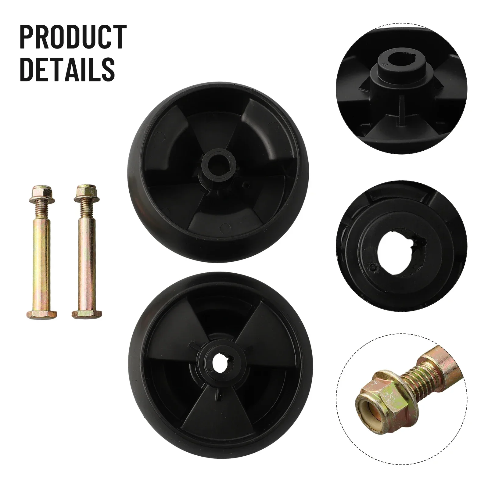 5inch Deck Wheels & Axle Bolts For Hustler For Murray For Ride On Mowers Riding Lawn Mowers Garden Machinery
5inch Deck Wheels & Axle Bolts For Hustler For Murray For Ride On Mowers Riding Lawn Mowers Garden Machinery