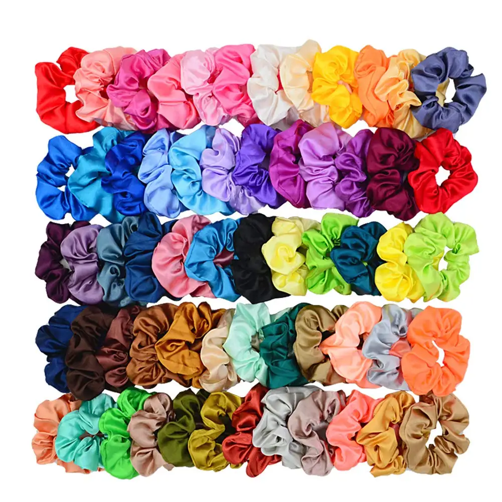 60 Colors Satin Scrunchies for Thick Hair, Large Silk Hair Ties Ponytail Holder Vintage Hair Accessories for Women
60 Colors Satin Scrunchies for Thick Hair, Large Silk Hair Ties Ponytail Holder Vintage Hair Accessories for Women