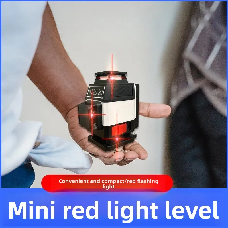 Mini 8-wire Super Red Light Level, High Precision with A Lithium Battery
Mini 8-wire Super Red Light Level, High Precision with A Lithium Battery
