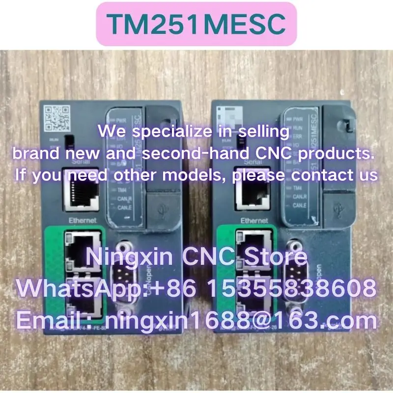 Б/у модуль ПЛК TM251MESC. Функциональный тест пройден. Быстрая доставка.
Б/у модуль ПЛК TM251MESC. Функциональный тест пройден. Быстрая доставка.