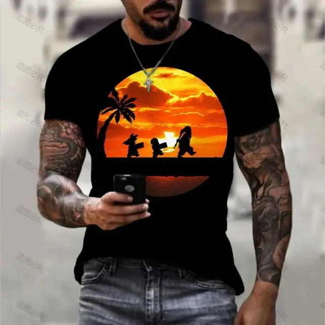 Child Tees Dragon Ball Z men T-shirt Anime T-shirts Cartoon Goku T Shirts Boy Clothes Children's Tops 2025 Summer Short Sleeve
Child Tees Dragon Ball Z men T-shirt Anime T-shirts Cartoon Goku T Shirts Boy Clothes Children's Tops 2025 Summer Short Sleeve