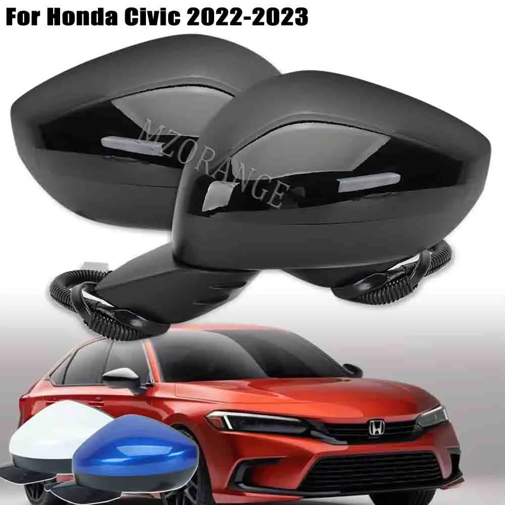 Автомобильное боковое зеркало заднего вида в сборе для Honda Civic 2022 2023 указатель поворота, крышка, чехол, внешнее украшение, 3 контакта
Автомобильное боковое зеркало заднего вида в сборе для Honda Civic 2022 2023 указатель поворота, крышка, чехол, внешнее украшение, 3 контакта
