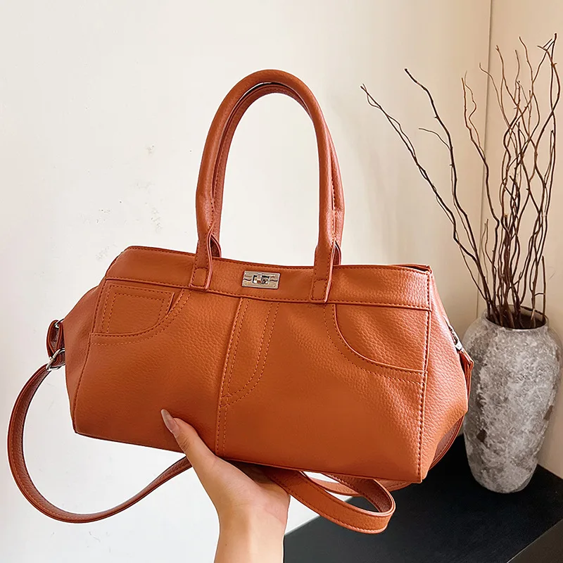 Large Capacity Soft Surface Bag For Women 2024 Winter New Item, Niche High-End Sense, Hand-Held Commuting Bag, Shoulder And
Large Capacity Soft Surface Bag For Women 2024 Winter New Item, Niche High-End Sense, Hand-Held Commuting Bag, Shoulder And