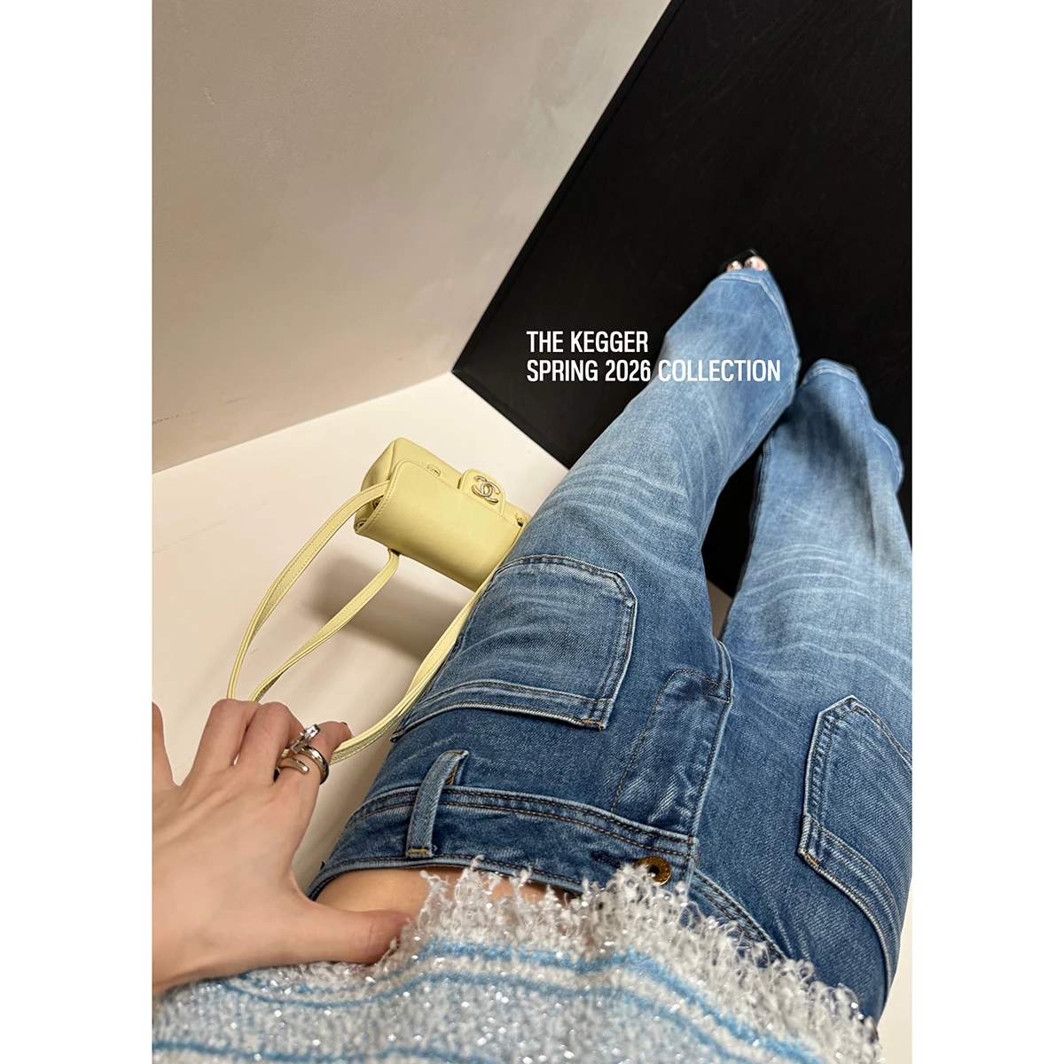 SWGWONG New Blue Wide Leg Jeans Comfortable l Waist Double ket Soft Cotton Denim Women's Spring Faion Trousers
SWGWONG New Blue Wide Leg Jeans Comfortable l Waist Double ket Soft Cotton Denim Women's Spring Faion Trousers