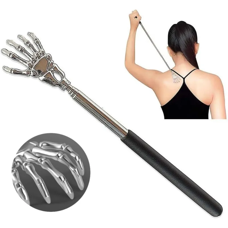 1pcs Portable Stainless Steel Telescopic Back Scraper Itching and Scratching Massager Tool for Blood Circulation Relax Health
1pcs Portable Stainless Steel Telescopic Back Scraper Itching and Scratching Massager Tool for Blood Circulation Relax Health