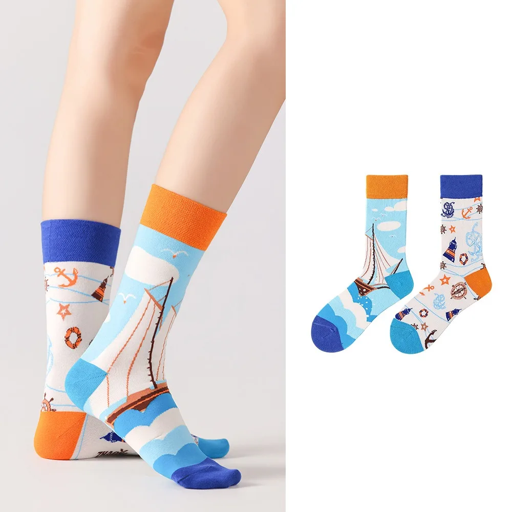 1 Pair Man Women Sock Original AB Tide Socks Colorful Socks Flowers Fruits Candy Cotton Socks Daily Friend Get-together Gifts
1 Pair Man Women Sock Original AB Tide Socks Colorful Socks Flowers Fruits Candy Cotton Socks Daily Friend Get-together Gifts