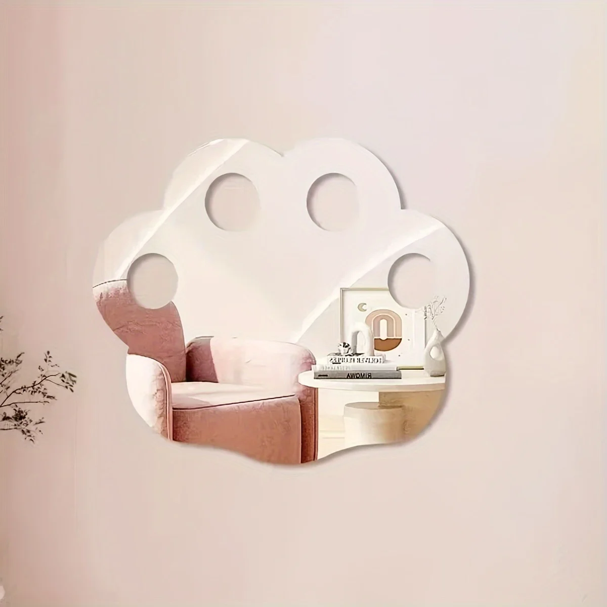 Cat Claws Irregular Bathroom Acrylic Shatterproof Mirrors, Wall Mirror, Non Glass Mirror Decor for Bedroom, Living Room
Cat Claws Irregular Bathroom Acrylic Shatterproof Mirrors, Wall Mirror, Non Glass Mirror Decor for Bedroom, Living Room