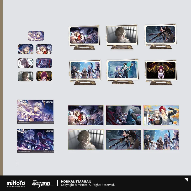 Presale Sunsyea Honkai Star Rail Official Merch miHoYo Original Authentic YNTXDHY Acrylic Stand Badge Colored Paper Postcards
Presale Sunsyea Honkai Star Rail Official Merch miHoYo Original Authentic YNTXDHY Acrylic Stand Badge Colored Paper Postcards