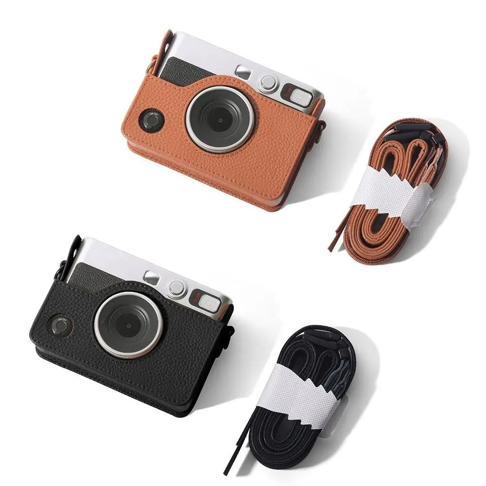 PU Leather Instant Camera Case Anti Scratch Shockproof Protective Cover Retro Portable Storage Bag for Fujifilm Instax Mini EVO
PU Leather Instant Camera Case Anti Scratch Shockproof Protective Cover Retro Portable Storage Bag for Fujifilm Instax Mini EVO