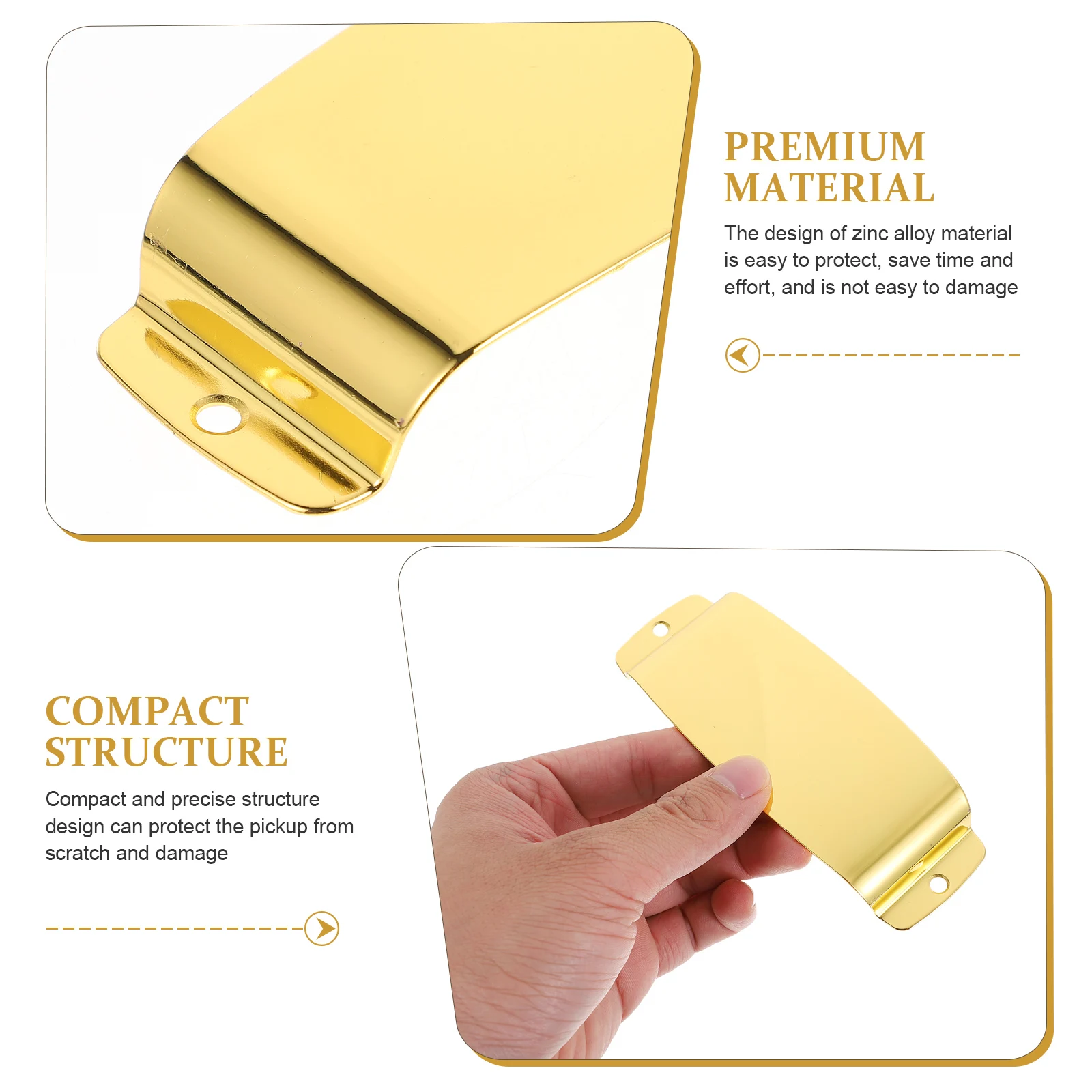 Bass Protection Cover Zinc Alloy Guitar Pickup Protective Accessories Golden Delicate Plate Baby
Bass Protection Cover Zinc Alloy Guitar Pickup Protective Accessories Golden Delicate Plate Baby