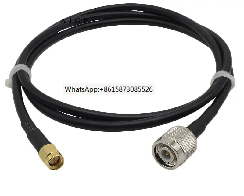 TNC to SMA male TNC-J feeder connector Extension Coaxial Cable 50-3 RG58 3M 5M 10M 20M for Trimble RTK GNSS GPS antenna receiver
TNC to SMA male TNC-J feeder connector Extension Coaxial Cable 50-3 RG58 3M 5M 10M 20M for Trimble RTK GNSS GPS antenna receiver