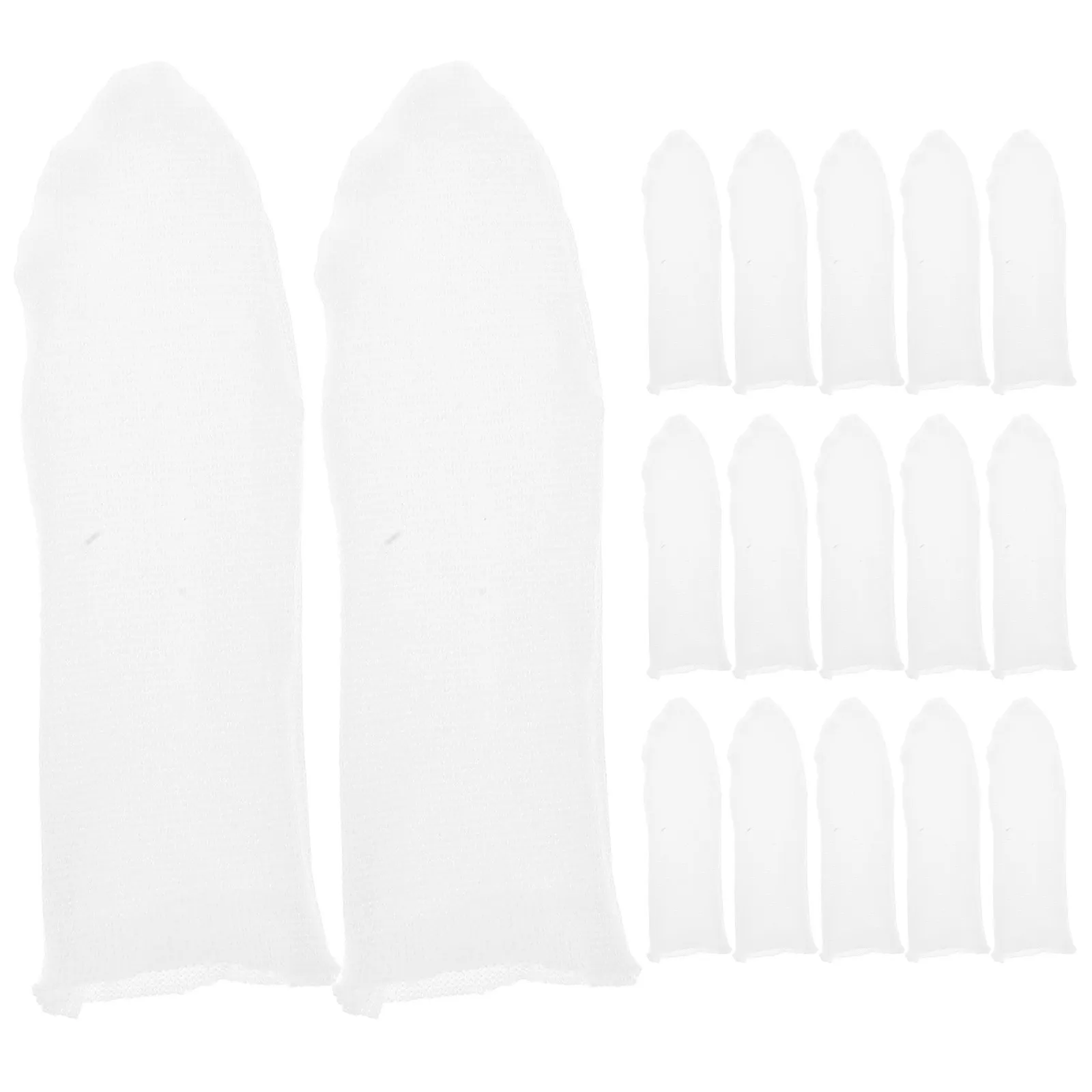 30Pcs Snug Fit Cloth Finger Protectors Heat Resistant Reusable Finger Sleeves for Hot Glue Jewelry Making DIY Crafting Sewing
30Pcs Snug Fit Cloth Finger Protectors Heat Resistant Reusable Finger Sleeves for Hot Glue Jewelry Making DIY Crafting Sewing