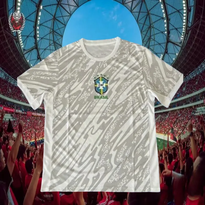 Motorcycle Brazil White Gray Jersey Fans Summer 3D Printing Breathable Comfortable Outdoor Sports Training Clothes Short Sleeves
Motorcycle Brazil White Gray Jersey Fans Summer 3D Printing Breathable Comfortable Outdoor Sports Training Clothes Short Sleeves