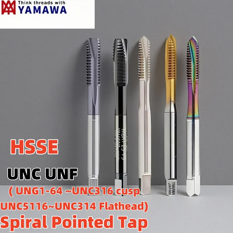 Japanese YAMAWASpiral Pointed Tap UNC 1-64 2-56 3-48 4-40 5-40 6-32 8-32 3I16 10-24 12-24 1I4 5I16 3I8 Machine Screw Thread Taps
Japanese YAMAWASpiral Pointed Tap UNC 1-64 2-56 3-48 4-40 5-40 6-32 8-32 3I16 10-24 12-24 1I4 5I16 3I8 Machine Screw Thread Taps