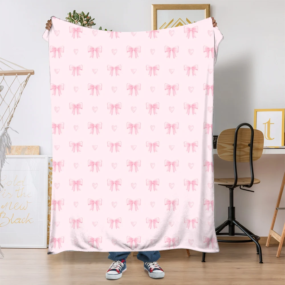 Pink Bow Customized Blanket Personalized Photo Flannel Blanket Gift Customized Text Picture for Pets Friends and Family Blanket
Pink Bow Customized Blanket Personalized Photo Flannel Blanket Gift Customized Text Picture for Pets Friends and Family Blanket