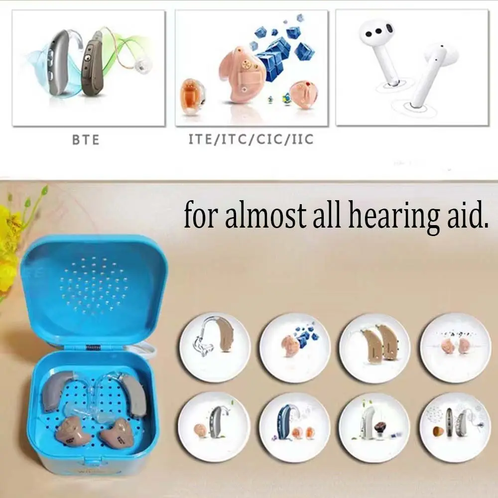 Electronic Hearing Aid Dryer Drying System with Cleaning Kits Dehumidifier Convenient Automatic Electronic Drying Box
Electronic Hearing Aid Dryer Drying System with Cleaning Kits Dehumidifier Convenient Automatic Electronic Drying Box
