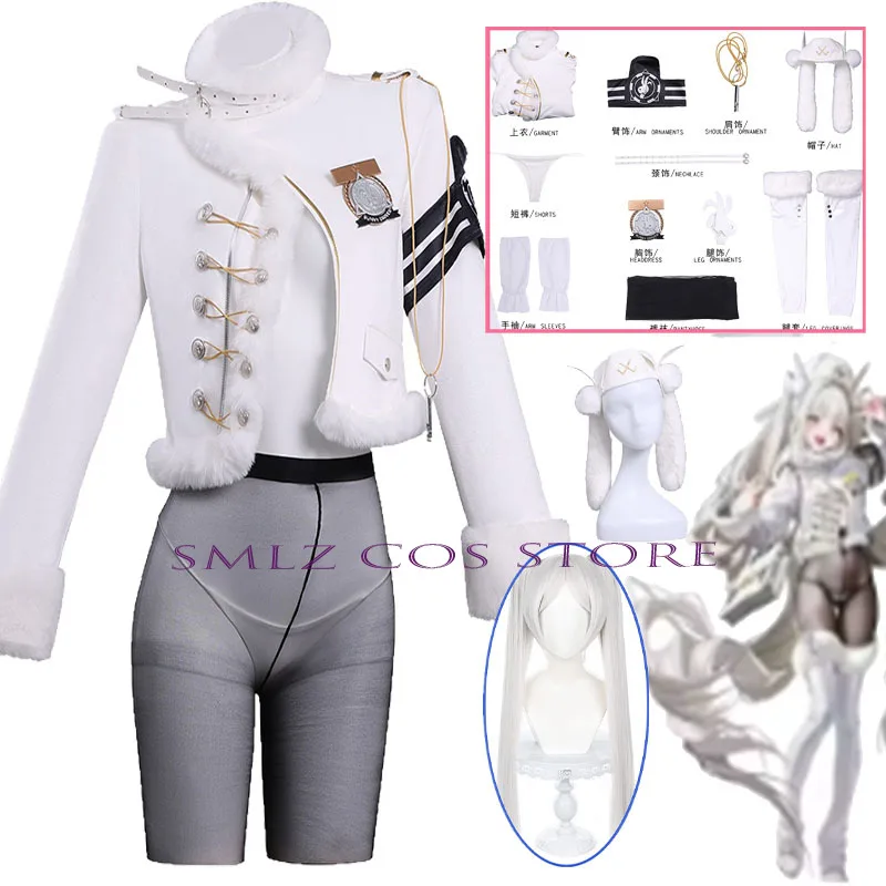 Anime Blanc Cosplay Costume Wig Game Goddess of Victory Blanc New Skin Carnival Halloween Comic Animation Party Clothing
Anime Blanc Cosplay Costume Wig Game Goddess of Victory Blanc New Skin Carnival Halloween Comic Animation Party Clothing