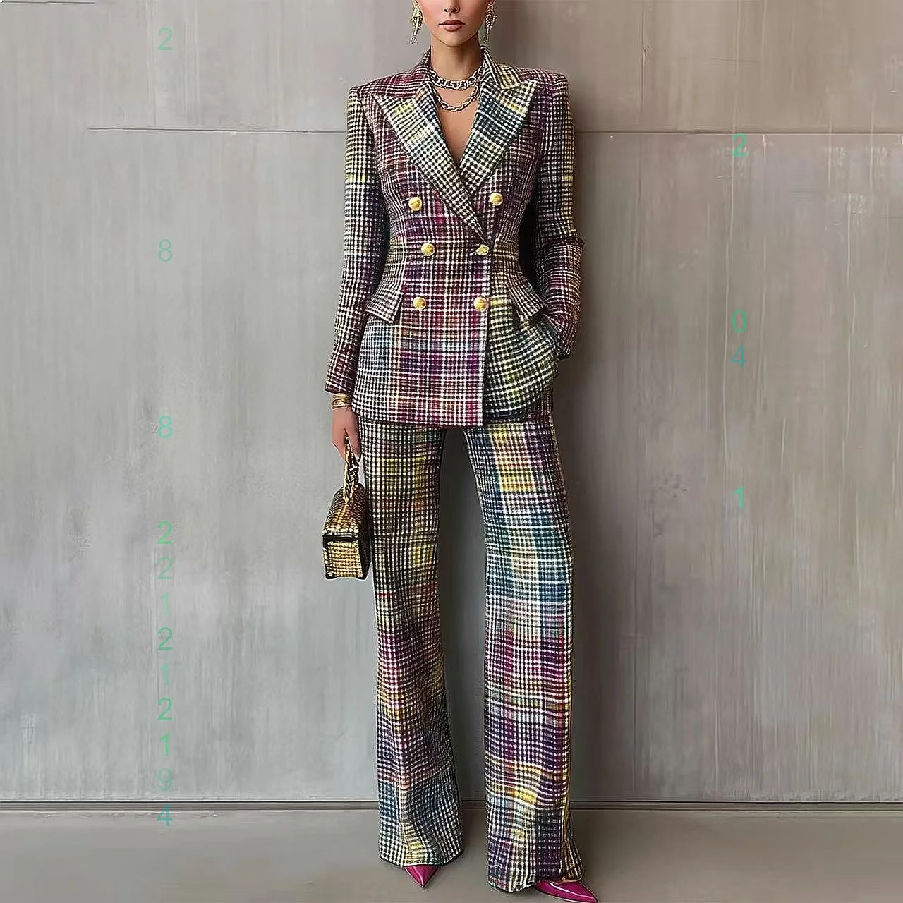 Checked Plaid Blazer Jacket, Spring Summer Women Blazers Suit Jackets, Casual Office Blazer Tops
Checked Plaid Blazer Jacket, Spring Summer Women Blazers Suit Jackets, Casual Office Blazer Tops