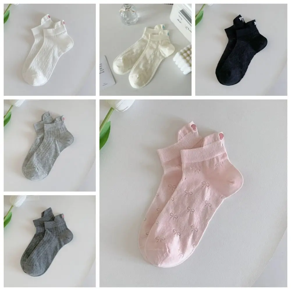 6Pairs Cute Mesh Embroidery Bow Socks Sweet Lolita JK Ballet Tube Socks Breathable Female Hosiery Socks Women Streetwear
6Pairs Cute Mesh Embroidery Bow Socks Sweet Lolita JK Ballet Tube Socks Breathable Female Hosiery Socks Women Streetwear
