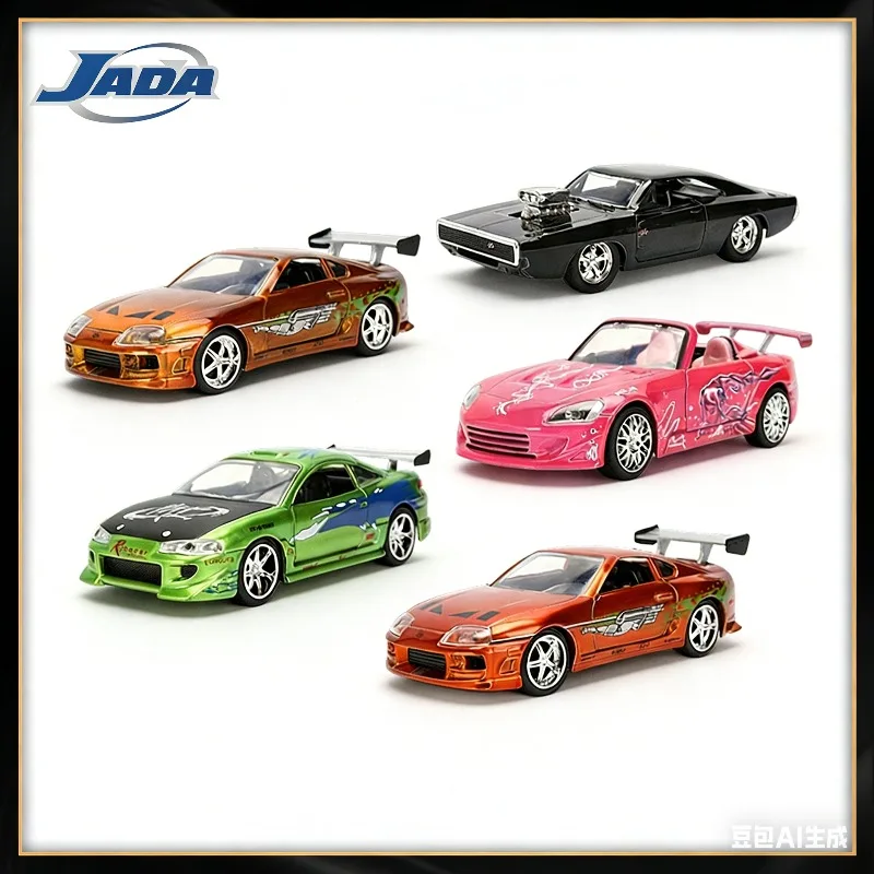Jada 1:32 Speed & Thrill 25th Anniversary Mitsubishi Dodge Nissan Toyota Cast Iron Alloy Car Model, Boys' Toy.
Jada 1:32 Speed & Thrill 25th Anniversary Mitsubishi Dodge Nissan Toyota Cast Iron Alloy Car Model, Boys' Toy.