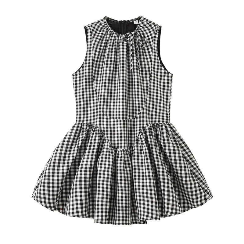 Cute Mini Dress for Women Vintage Japenese Style Plaid Loose A Line Dress Vestidos De Fiesta
Cute Mini Dress for Women Vintage Japenese Style Plaid Loose A Line Dress Vestidos De Fiesta