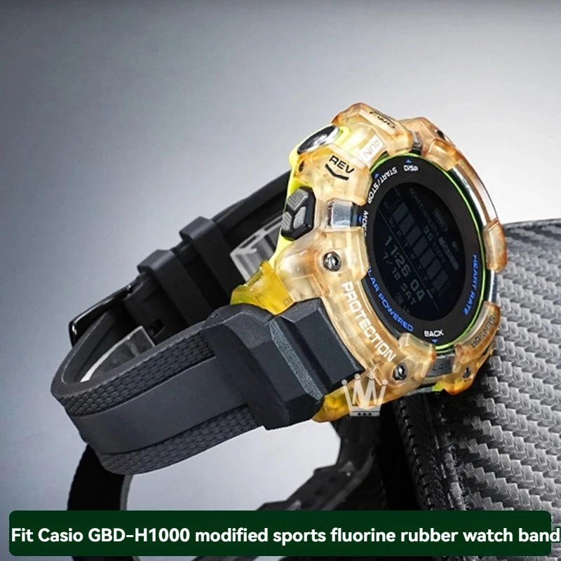 for G-SHOCK Casio Smart Watch 3475 GBD-H1000 Series Modified Sports Fluororubber Sports Men's Watch Strap Accessories
for G-SHOCK Casio Smart Watch 3475 GBD-H1000 Series Modified Sports Fluororubber Sports Men's Watch Strap Accessories