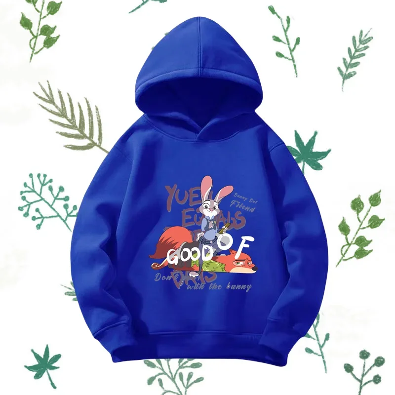New children's hoodie autumn Zootopia cartoon print fashion men and women with hooded children's hoodie coat
New children's hoodie autumn Zootopia cartoon print fashion men and women with hooded children's hoodie coat