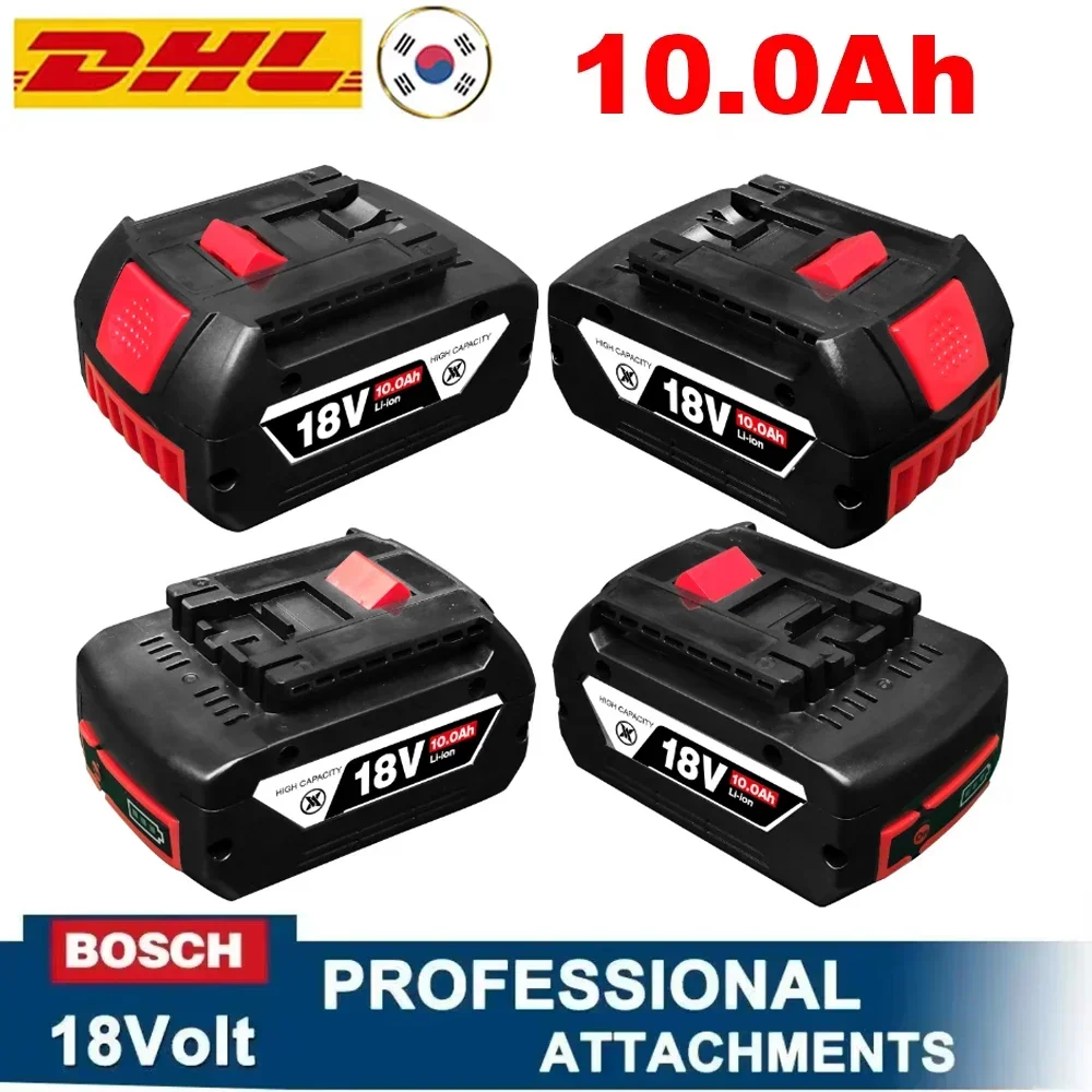 Original 10.0Ah BAT610G Replacement for Bosch 18V Battery BAT609 BAT618G BAT619 BAT621 BAT620 Cordless Power Tools LED Indicator
Original 10.0Ah BAT610G Replacement for Bosch 18V Battery BAT609 BAT618G BAT619 BAT621 BAT620 Cordless Power Tools LED Indicator