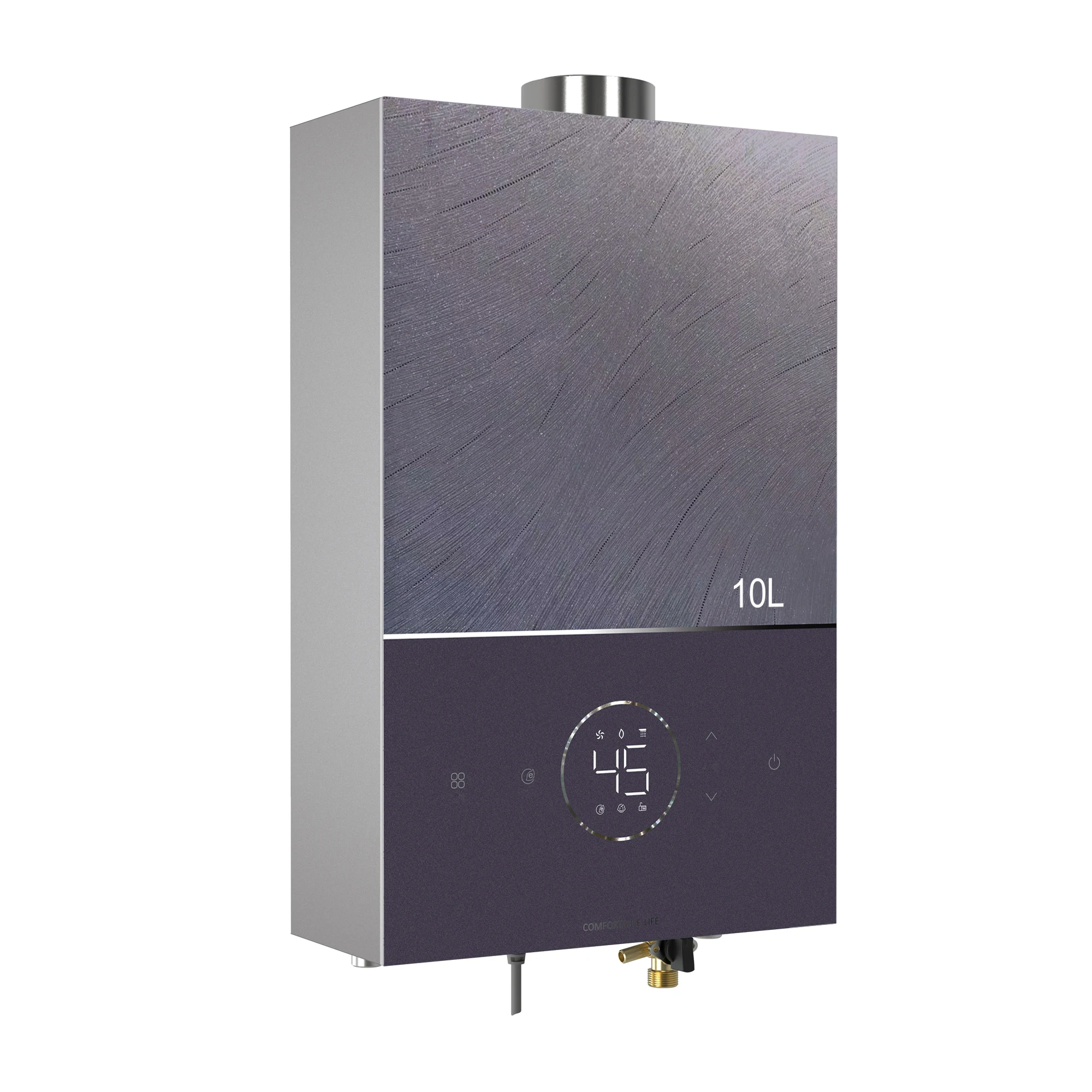 Высококачественный энергосберегающий безрезервуарный газовый водонагреватель 10л 14л, мгновенный быстрый нагрев для душа на колесах, природный газ
Высококачественный энергосберегающий безрезервуарный газовый водонагреватель 10л 14л, мгновенный быстрый нагрев для душа на колесах, природный газ