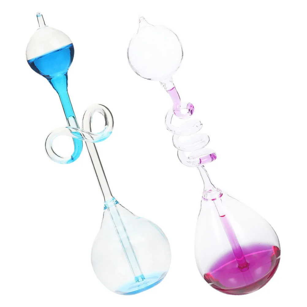 2pcs Temperature-sensitive Hourglass Decorations Creative Spiral Hand Boiler Desk Timer Unique Ornament Home Craft Gift
2pcs Temperature-sensitive Hourglass Decorations Creative Spiral Hand Boiler Desk Timer Unique Ornament Home Craft Gift