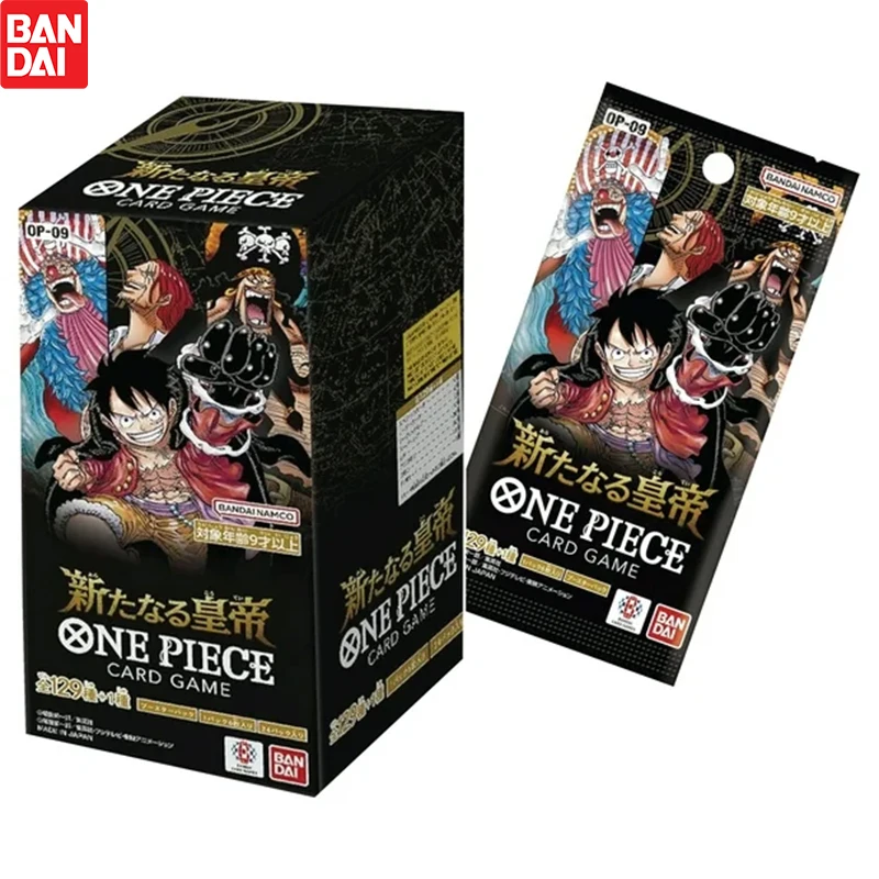 Bandai OP-09 Anime One Piece The New Emperor TCG Card Game Booster Box — 6 карточек в упаковке Коллекционная карточка
Bandai OP-09 Anime One Piece The New Emperor TCG Card Game Booster Box — 6 карточек в упаковке Коллекционная карточка