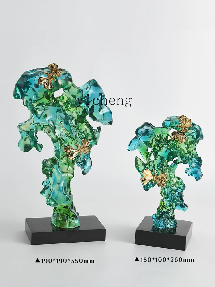 ZC new Chinese imitation Taihu stone modeling decoration entrance wine cabinet office high-end ornament
ZC new Chinese imitation Taihu stone modeling decoration entrance wine cabinet office high-end ornament