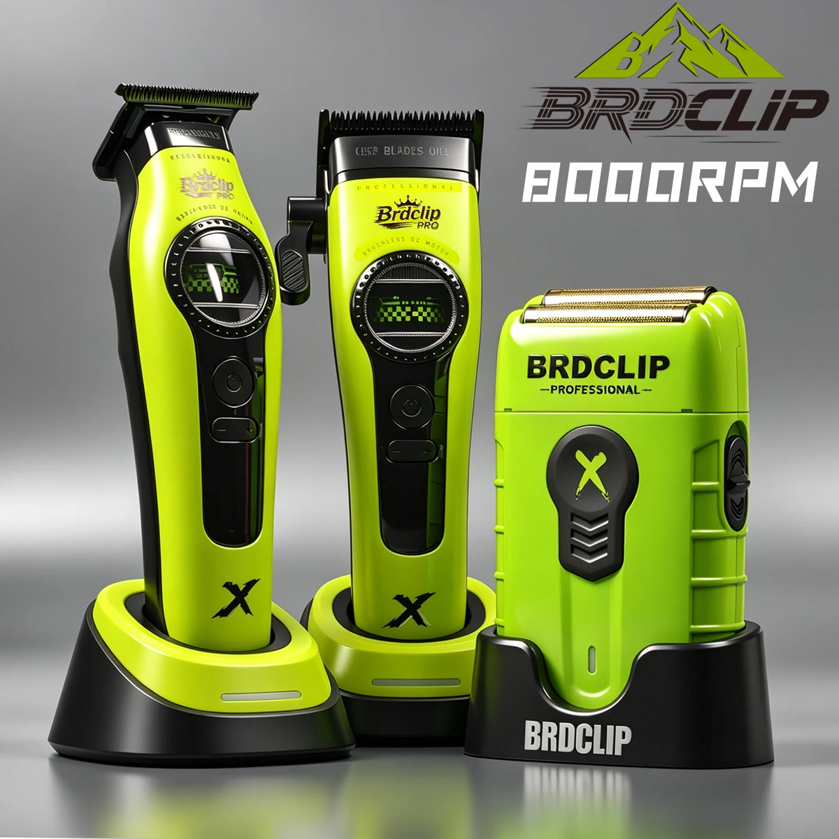 New Barber Professional BRDCLIPR 6000RPM-8000RPM Hair Clipper Outer-Rotor Motor Detachable Blade Trimmer Electric Shaver 8000RPM
New Barber Professional BRDCLIPR 6000RPM-8000RPM Hair Clipper Outer-Rotor Motor Detachable Blade Trimmer Electric Shaver 8000RPM