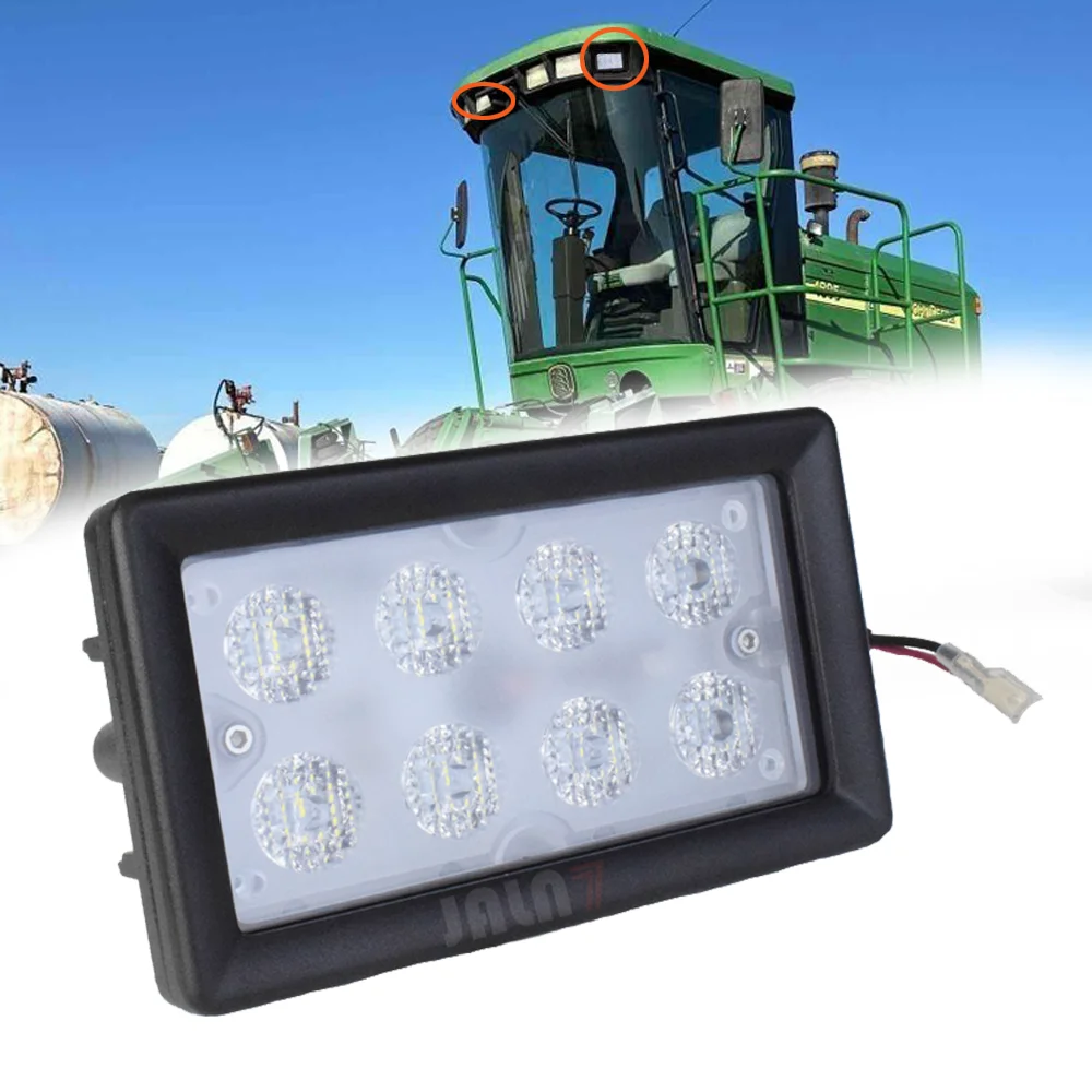 JAIN7 24W LED Work Light Flood Light Lighting 1680lm Suitable Windrower 7000, 8000, 9000 Series Tractors
JAIN7 24W LED Work Light Flood Light Lighting 1680lm Suitable Windrower 7000, 8000, 9000 Series Tractors