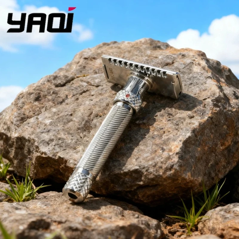 Yaqi Регулируемая мужская безопасная бритва Final Cut OC, хромированная бритвенная головка из нержавеющей стали для гладкого бритья
Yaqi Регулируемая мужская безопасная бритва Final Cut OC, хромированная бритвенная головка из нержавеющей стали для гладкого бритья