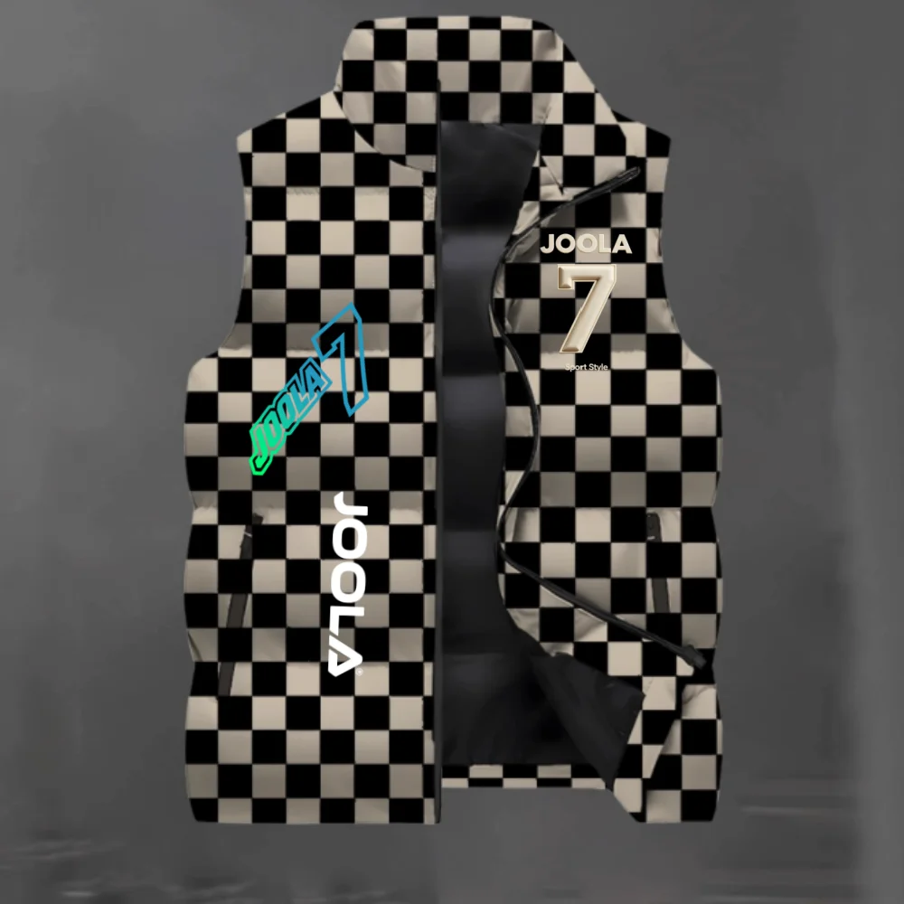 N Men's JOOLA 7 Checkerboard Puffer Vest Stand Collar Sleeveless Jacket Casual Sport Style Zip Up Waistcoat with Pockets
N Men's JOOLA 7 Checkerboard Puffer Vest Stand Collar Sleeveless Jacket Casual Sport Style Zip Up Waistcoat with Pockets