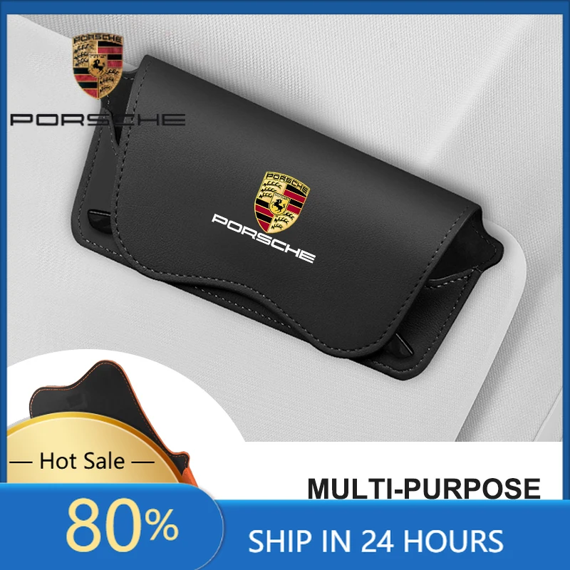 Interior Stickers Fot Porsche Car Sun Visor Glasses Clip Sunglasses Storage Case for Porsche Panamera Taycan 911 718 Macan Cayen
Interior Stickers Fot Porsche Car Sun Visor Glasses Clip Sunglasses Storage Case for Porsche Panamera Taycan 911 718 Macan Cayen