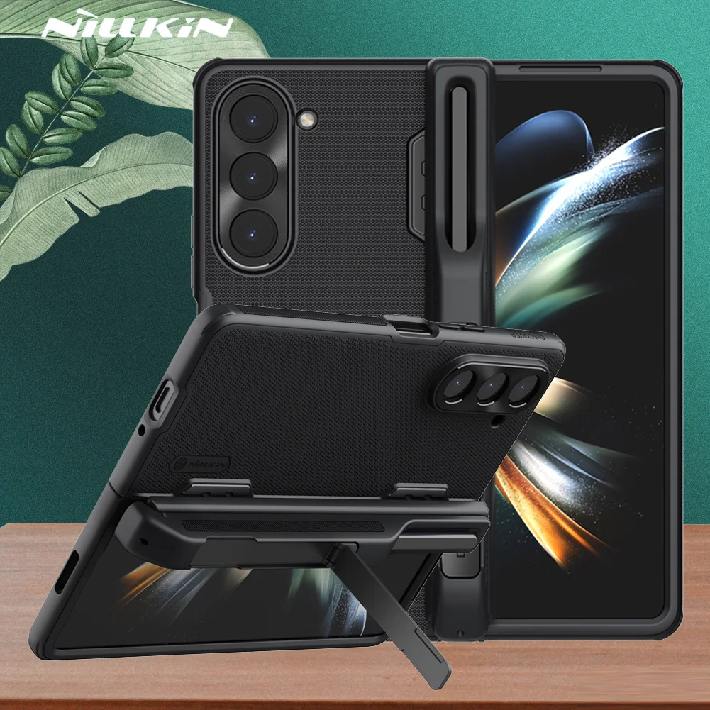 Nillkin for Samsung Galaxy Z Fold 5 5G Case Super Frosted Shield Fold Case for S-Pen Matte Stand Cover for Samsung Z Fold 5 Case
Nillkin for Samsung Galaxy Z Fold 5 5G Case Super Frosted Shield Fold Case for S-Pen Matte Stand Cover for Samsung Z Fold 5 Case
