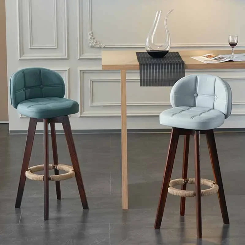 Leg Wood Bar Stool Leather Round Counter Orange Bar Stools Nordic Salon Aesthetic Decor
Leg Wood Bar Stool Leather Round Counter Orange Bar Stools Nordic Salon Aesthetic Decor