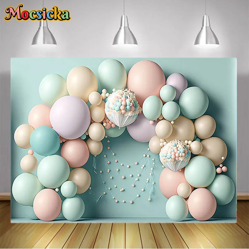 Cake Smash Decoration Photography Backdrop Green and Pink Balloon Arch Baby Shower Background Wedding Birthday Party Supplies
Cake Smash Decoration Photography Backdrop Green and Pink Balloon Arch Baby Shower Background Wedding Birthday Party Supplies