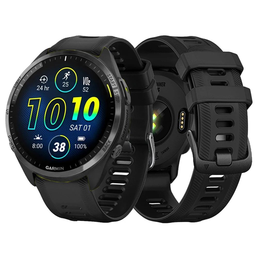 Replacement Strap For Garmin Forerunner 965 Soft Silicone Watch Band 22 Wristband Bracelet Accessories
Replacement Strap For Garmin Forerunner 965 Soft Silicone Watch Band 22 Wristband Bracelet Accessories