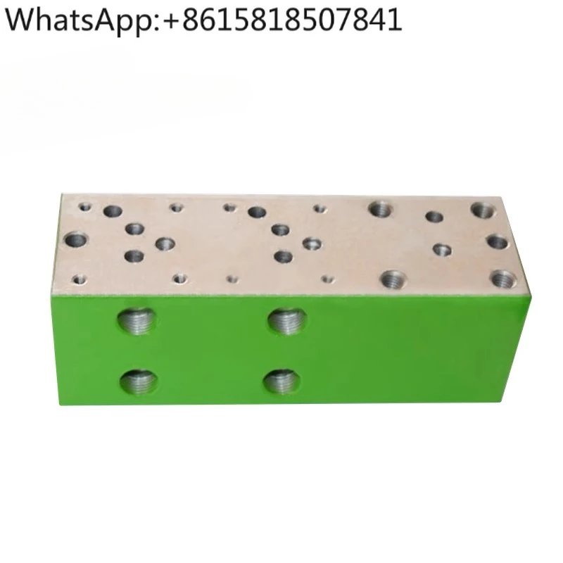 Non-standard oil circuit block 25 diameter, integrated block hydraulic system oil circuit block 06
Non-standard oil circuit block 25 diameter, integrated block hydraulic system oil circuit block 06