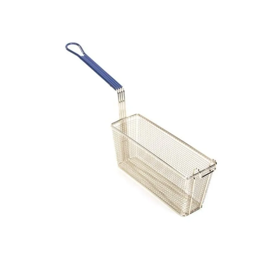 Oblong basket for fryer models SG14, SG14R, E14, E14X, E14B stainless steel, silver, corrosion-resistant and dishwasher-safe
Oblong basket for fryer models SG14, SG14R, E14, E14X, E14B stainless steel, silver, corrosion-resistant and dishwasher-safe