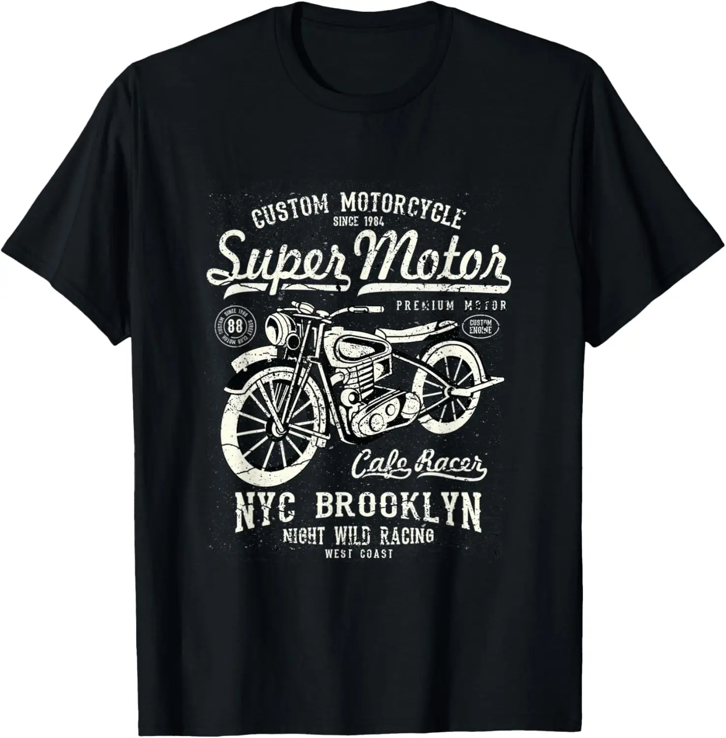 Super Motorcycle NYC Brooklyn T-Shirt Motorcycle
Super Motorcycle NYC Brooklyn T-Shirt Motorcycle