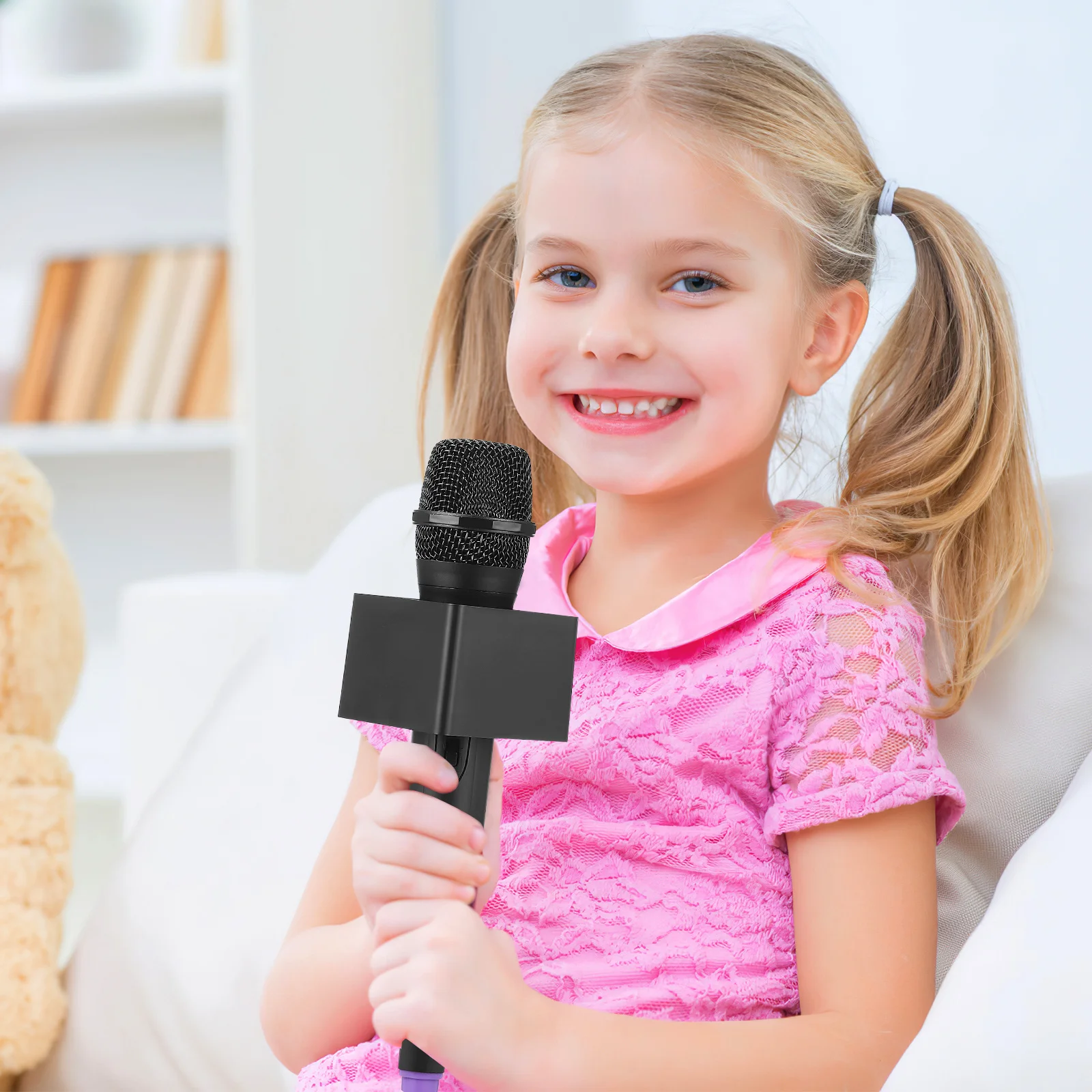 Toddler Toy Microphone Fake Prop for Pretend Play Role Play Set with Ideal Gift for Little Boys and Girls
Toddler Toy Microphone Fake Prop for Pretend Play Role Play Set with Ideal Gift for Little Boys and Girls