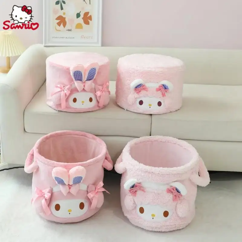 Kawaii Sanrio Anime Storage Bucket Stool Cute My Melody Cartoon Girl Heart Large Capacity Durable Sturdy Storage Box Girls Toys
Kawaii Sanrio Anime Storage Bucket Stool Cute My Melody Cartoon Girl Heart Large Capacity Durable Sturdy Storage Box Girls Toys