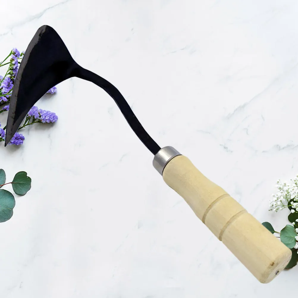 Triangle Pointed Bending Hoe with Sturdy Wood Handle Ergonomic Design for Garden Weeding Cultivating Digging Planting
Triangle Pointed Bending Hoe with Sturdy Wood Handle Ergonomic Design for Garden Weeding Cultivating Digging Planting