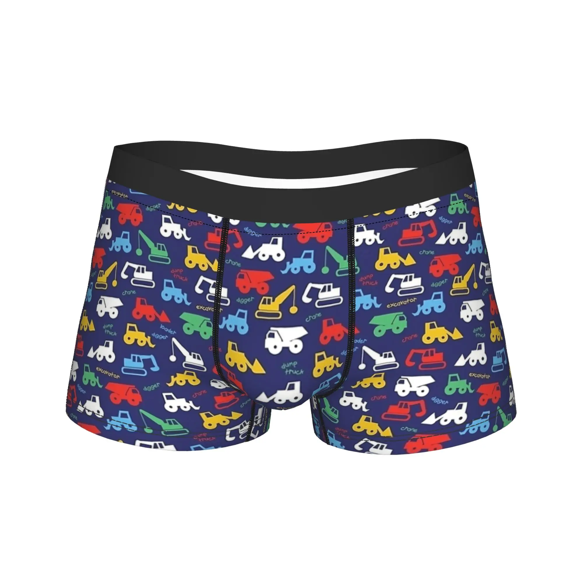 Мужские трусы-боксеры с принтом строительной техники (кран, экскаватор), мягкие, забавные, размеры S-XXL
Мужские трусы-боксеры с принтом строительной техники (кран, экскаватор), мягкие, забавные, размеры S-XXL