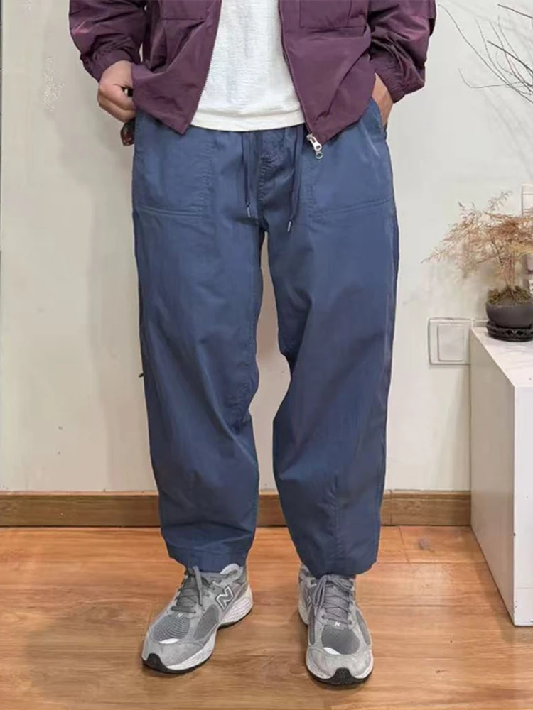 Men's Casual Loose Fit Pure Color Summer Thin Straight Leg Comfortable Versatile Nine-Piece Dad Pants Breathable Skin-Friendly
Men's Casual Loose Fit Pure Color Summer Thin Straight Leg Comfortable Versatile Nine-Piece Dad Pants Breathable Skin-Friendly